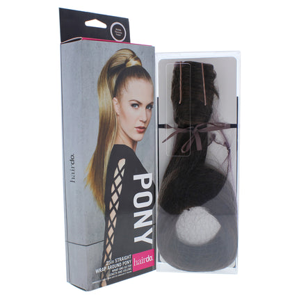 Hairdo Straight Wrap Around Pony - R6 30H Chocolate Copper Hair Extension for Women - 25 Inch Ponytail Elliminating the need for glue, tape, or weaving