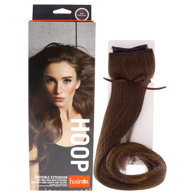 Get Long, Luscious Locks with the Hairdo Invisible Extension in Ginger Brown