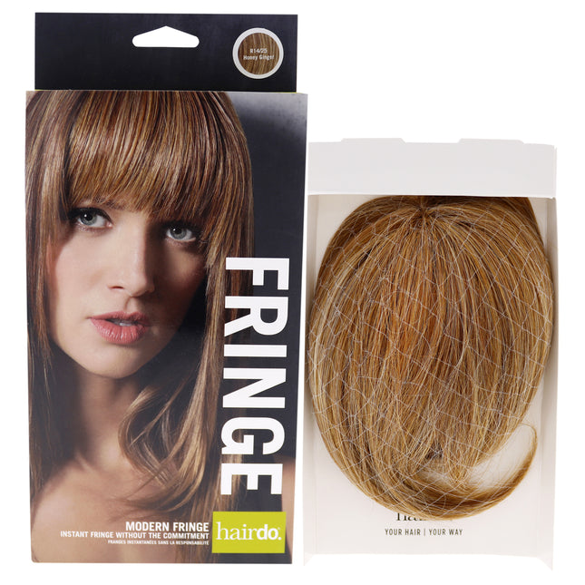Modern Fringe Clip In Bang - R14 25 Honey Ginger Hair Extension for Women - 1 Pc by Hairdo