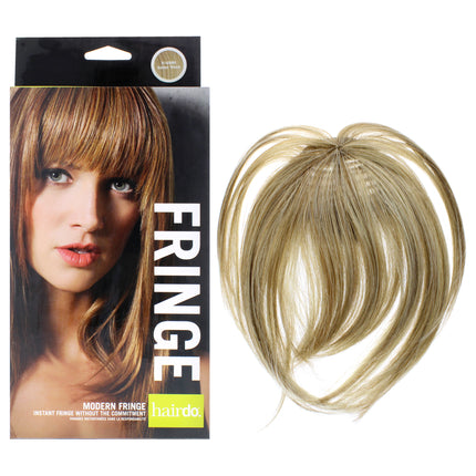 Get Instant Style Upgrade with Hairdo Modern Fringe Clip In Bang - R14 88H Golden Wheat Hair Extension for Women