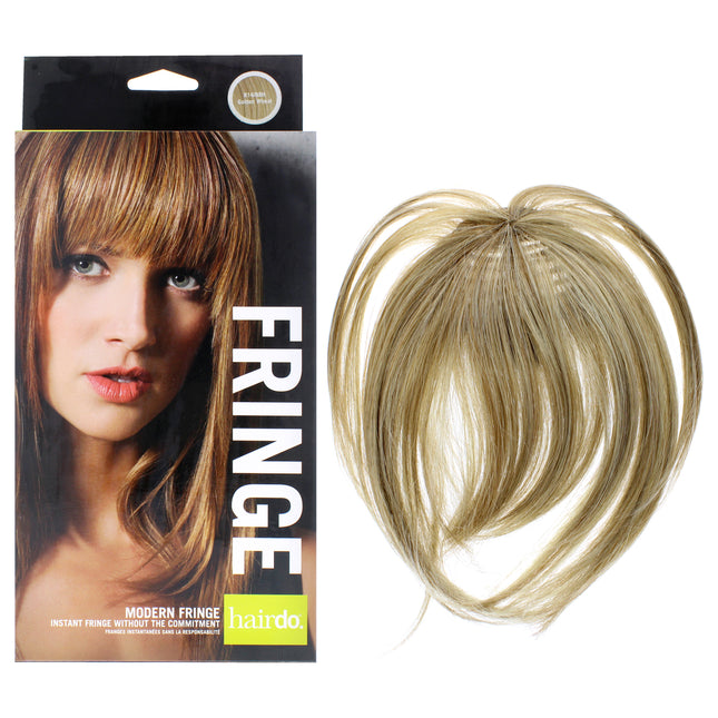 Get Instant Style Upgrade with Hairdo Modern Fringe Clip In Bang - R14 88H Golden Wheat Hair Extension for Women