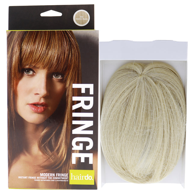 Modern Fringe Clip In Bang in R22 Swedish Blonde by Hairdo for Women - High-Quality Hair Extension
