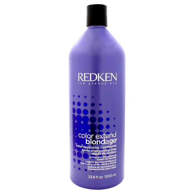 Redken Color Extend Blondage Color Depositing Conditioner - 33.8 oz Unisex Conditioner
