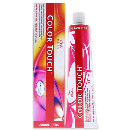 Wella Color Touch 4/5 Medium Brown-Red-Violet Demi-Permanent Hair Color - 2 oz