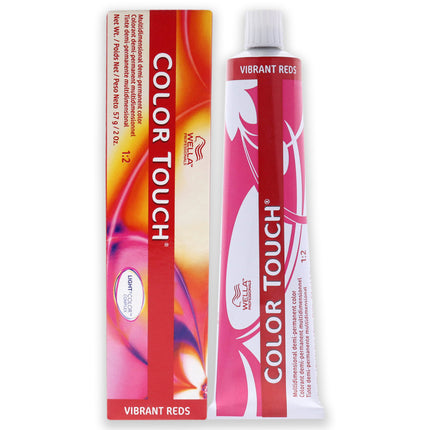 Wella Color Touch Demi-Permanent Hair Color 6/47 Dark Blonde-Red Brown for Unisex - 2 oz