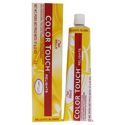 Wella Color Touch Relights Demi-Permanent Hair Color in 18 Ash Pearl - 2 oz.