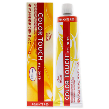 Wella Color Touch Relights Demi-Permanent 57 Red-Violet Brown Hair Color - 2 oz for Unisex