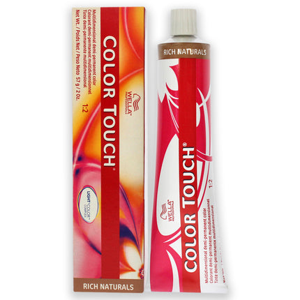 Wella Color Touch Demi-Permanent Hair Color in Dark Blonde-Gold Red-Violet - 2 oz Hair Color for Unisex
