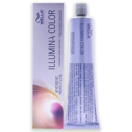 Wella Illumina Color 8 37 Light Blonde-Gold Brown Hair Color - 2 oz Permanent Creme Formula for Unisex