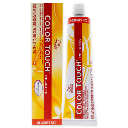 Wella Color Touch Relights Demi-Permanent Hair Color 47 Red Brown 2 oz - Unisex