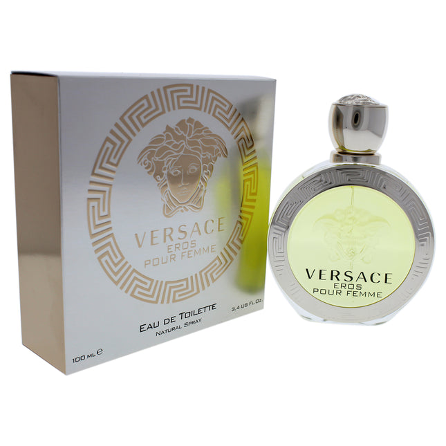 Shop Versace Eros Pour Femme by Versace for Women - 3.4 oz EDT Spray Online