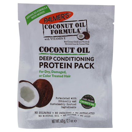 Palmer's Coconut Oil Deep Conditioning Protein Pack for Unisex - 2.1 oz Conditioner