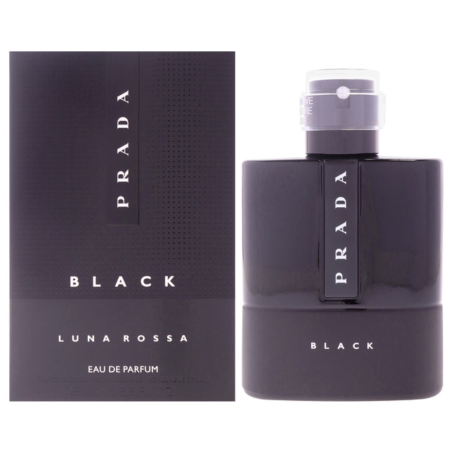 Prada Luna Rossa Black for Men Eau de Parfum Spray - 3.4 oz