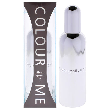 Colour Me Silver Sport by Milton Lloyd for Men - 3 oz EDP Spray