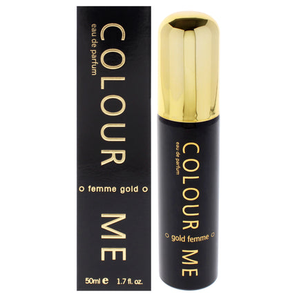 Buy Colour Me Femme Gold by Milton Lloyd for Women - 1.7 oz EDP Spray, Perfect for Any Occasion