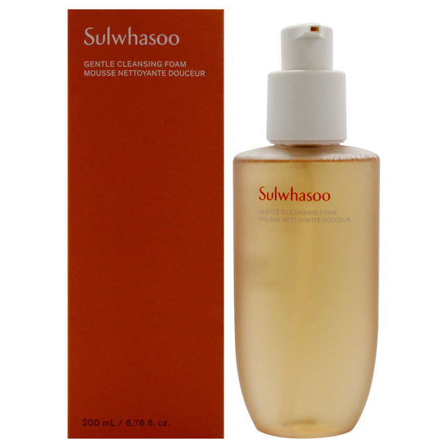 Sulwhasoo Gentle Cleansing Foam for Women - Luxurious 6.76 oz Cleanser