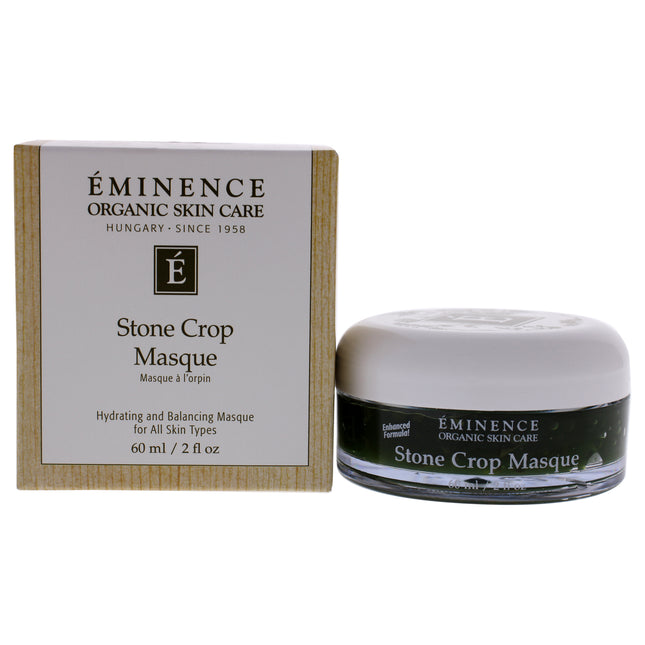 Eminence Stone Crop Masque: Skin-Brightening Masque for Unisex - 2 oz