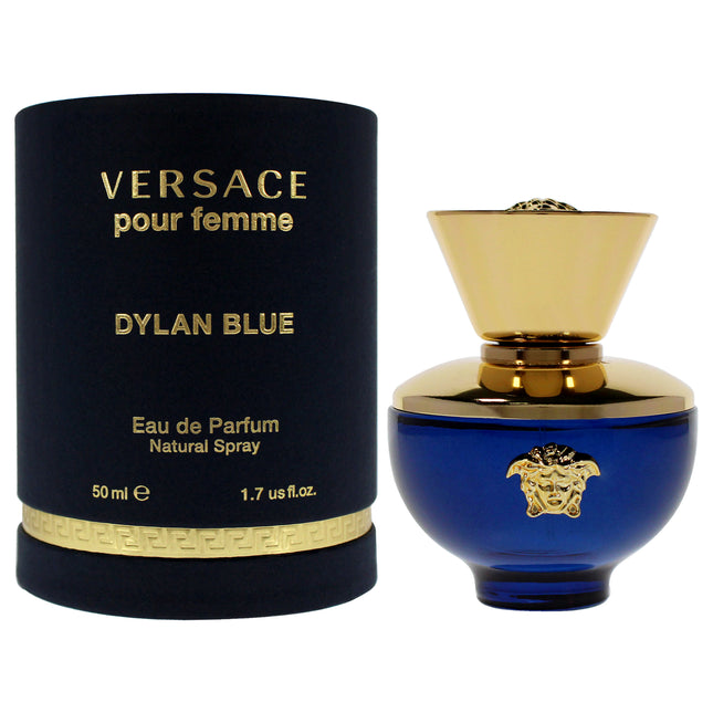 Versace Dylan Blue for Women 1.7 oz EDP Spray - Sophisticated Fragrance for Her