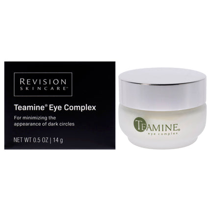 Teamine Eye Complex by Revision for Unisex - 0.5 oz Treatment: Reduce Dark Circles and Puffiness for Brighter Eyes