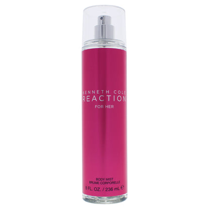 Kenneth Cole Reaction by Kenneth Cole for Women - 8 oz Body Mist for a Refreshing Fragrance Experience