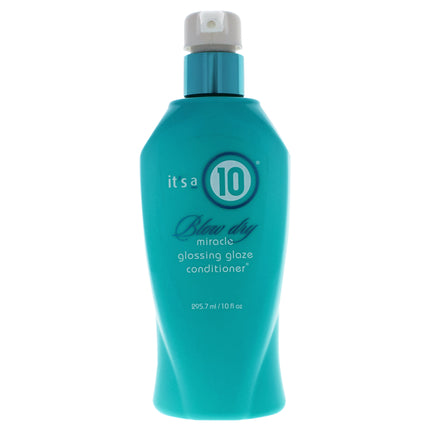 Miracle Blow Dry Glossing Conditioner by It's A 10 for Unisex - 10 oz Bottle