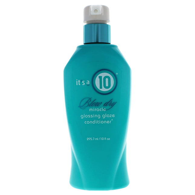 Miracle Blow Dry Glossing Conditioner by It's A 10 for Unisex - 10 oz Bottle