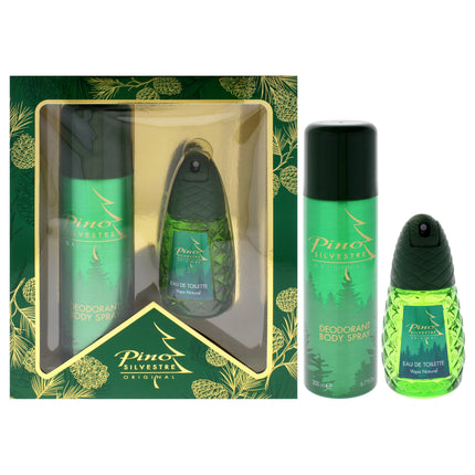 Pino Silvestre by Pino Silvestre for Men 2 Pc Gift Set - EDT Spray and Deodorant Body Spray