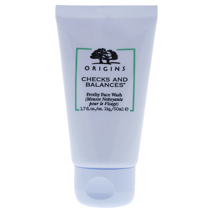 Origins Checks and Balances Frothy Face Wash - 1.7 oz Cleanser for Unisex