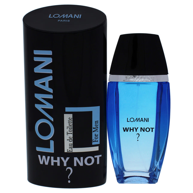 Lomani Why Not by Lomani for Men - 3.3 oz EDT Spray | Best Deals on Men's Fragrance