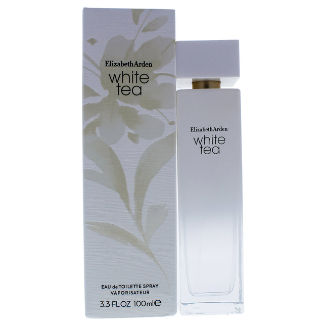 White Tea by Elizabeth Arden for Women - 3.3 oz EDT Spray - Refreshing Eau de Toilette for Her
