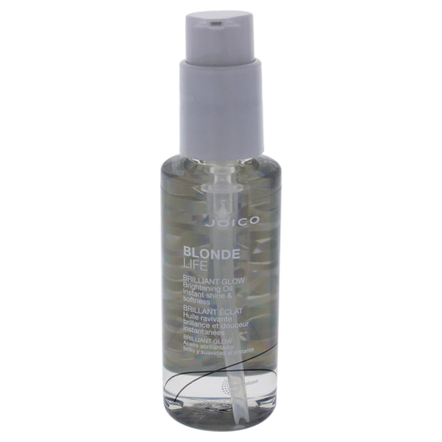 Joico Blonde Life Brilliant Glow Oil for Unisex - 3.4 oz: Shine Bright with Healthy, Luminous Hair