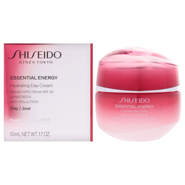 Shiseido Essential Energy Hydrating Day Cream SPF 20 for Women - 1.7 oz Cream