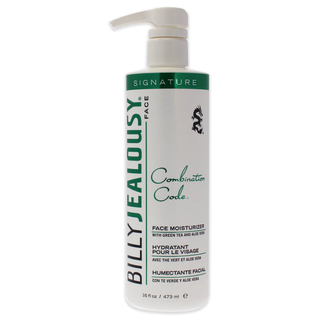 Billy Jealousy Combination Code Face Moisturizer for Men - 16 oz Moisturizer