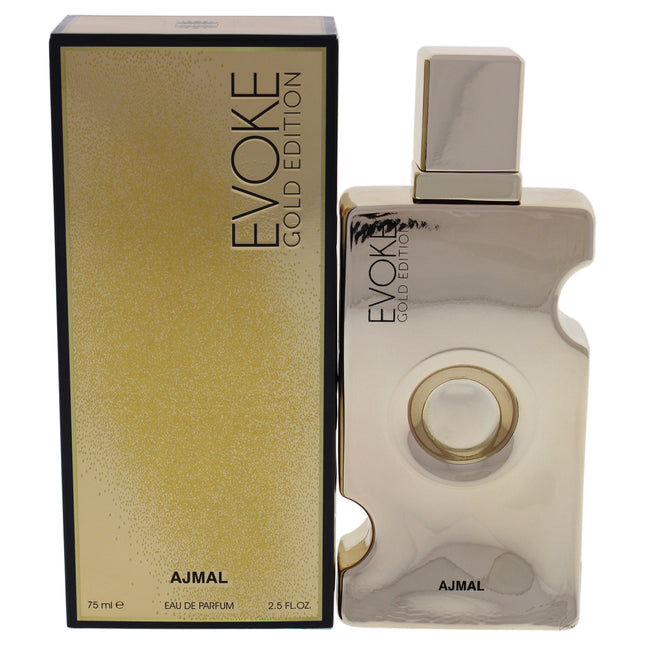 Ajmal Evoke Gold Edition for Women - 2.5 oz EDP Spray: A Luxurious Fragrance for Her