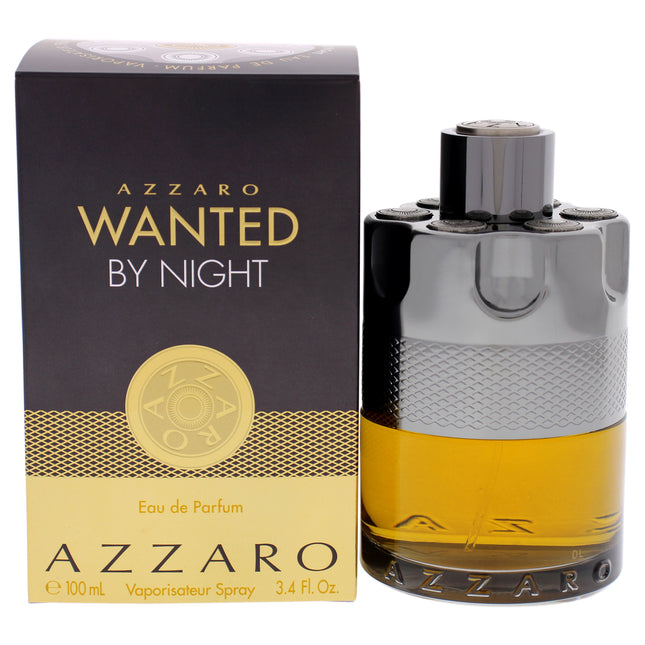 Azzaro Wanted by Night for Men - 3.4 oz Eau de Parfum Spray - Masculine Fragrance