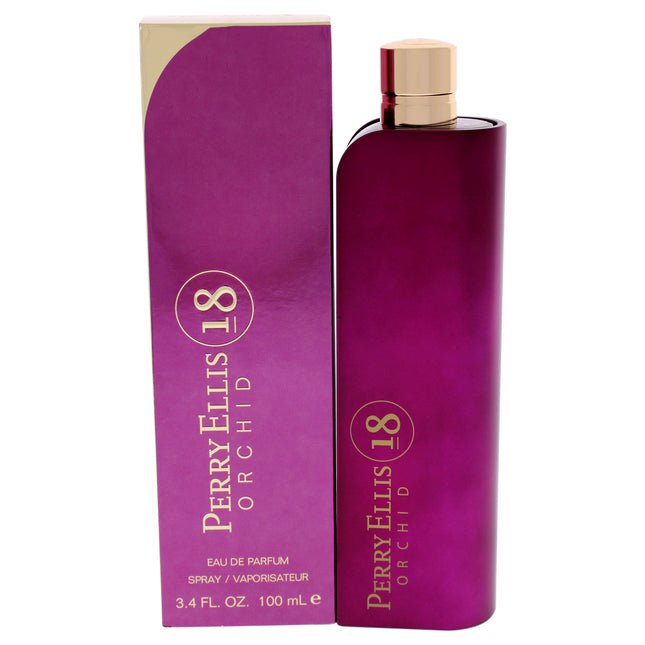 Perry Ellis 18 Orchid by Perry Ellis for Women - 3.4 oz EDP Spray - Shop Now for a Feminine Fragrance
