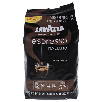 Lavazza Caffe Espresso Medium Roast Whole Bean Coffee - 35.2 oz for Unisex