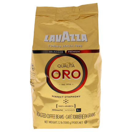 Lavazza Qualita Oro Whole Bean Coffee Roast - Premium 35.2 oz Blend for Unisex
