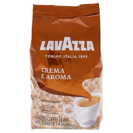 Lavazza Crema e Aroma Roast Whole Bean Coffee - 35.2 oz for Unisex - Rich and Aromatic Blend