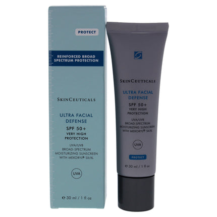 SkinCeuticals Ultra Facial Defense SPF 50 Sunscreen for Unisex - 1 oz - Broad Spectrum Protection