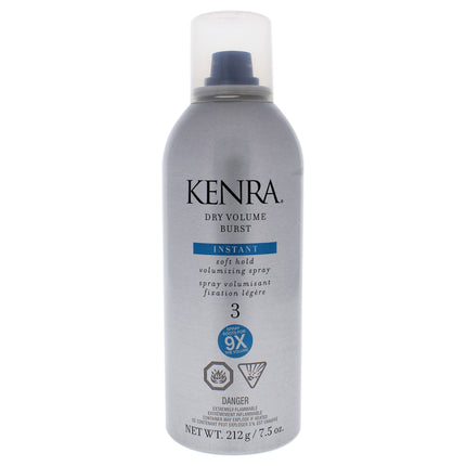 Kenra Dry Volume Burst 3 Hairspray - 7.5 oz - Unisex Haircare Formula