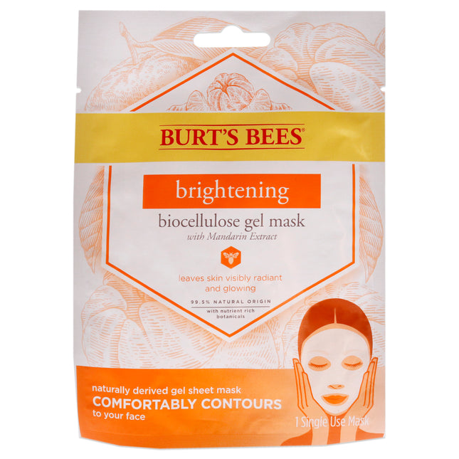 Burts Bees Brightening Biocellulose Gel Face Mask for Women - 1 Pc Mask