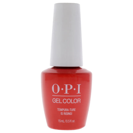 OPI GelColor Gel Lacquer - T89 Tempura-Ture is Rising for Women - 0.5 oz Nail Polish