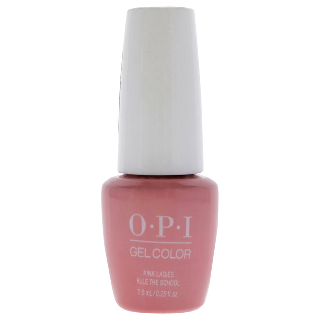 OPI GelColor Pink Ladies Rule The School Nail Polish for Women - 0.25 oz