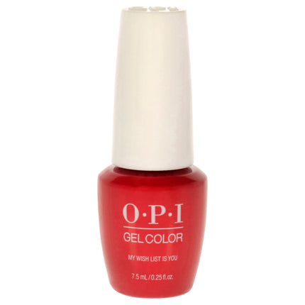 OPI GelColor My Wish List is You Nail Polish for Women - 0.25 oz, HPJ10B