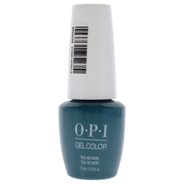 OPI GelColor Teal Me More-Teal Me More Nail Polish for Women - 0.25 oz