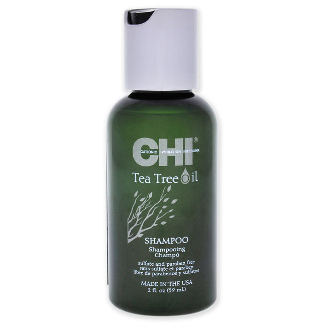 CHI Tea Tree Oil Shampoo for Unisex - 2 oz - Nourishing Scalp Treatment