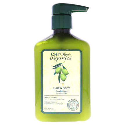 CHI Olive Organics Hair and Body Conditioner - 11.5 oz for Unisex