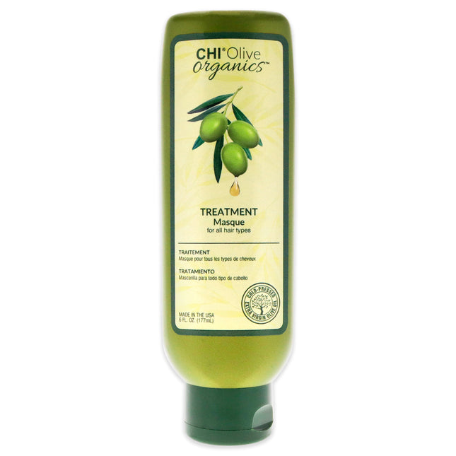 CHI Olive Organics Treatment Masque - Hydrating Hair Mask for Men and Women - 6 oz