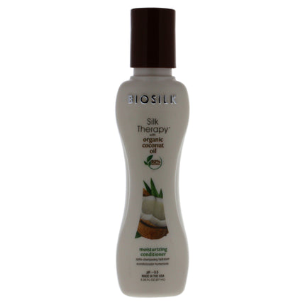 Biosilk Silk Therapy Coconut Oil Moisturizing Conditioner - 2.26 oz, Unisex